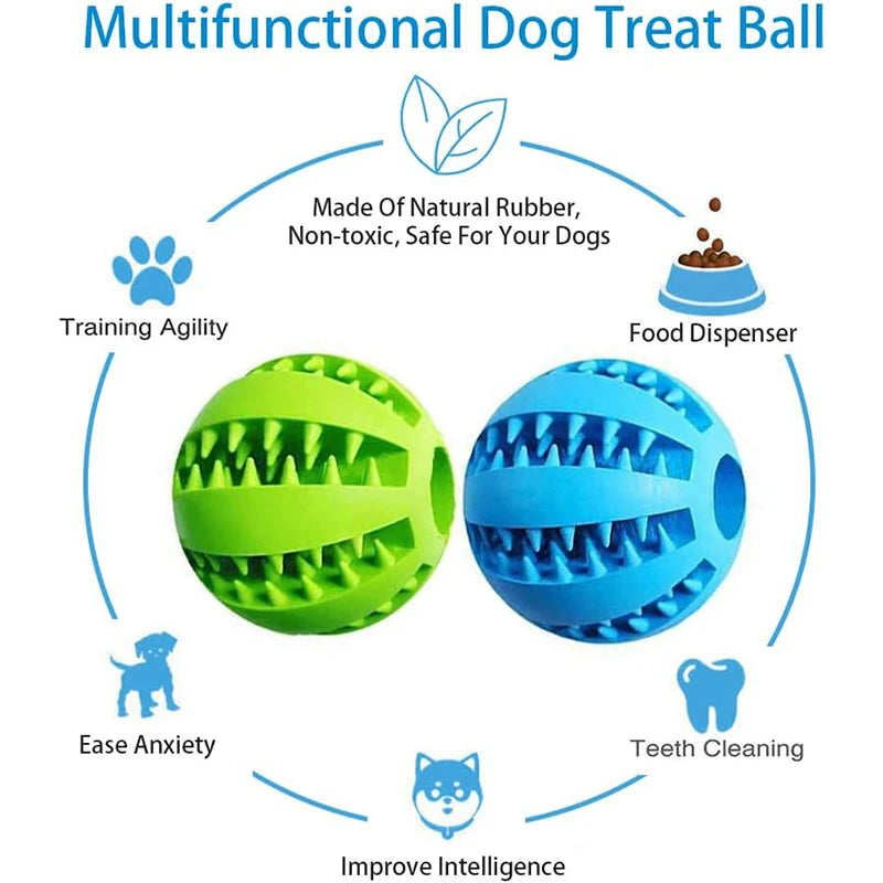 Treat Feeder Silicone Balls Toy