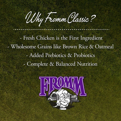 Chicken Recipe Fromm Classic Adult Dog Food