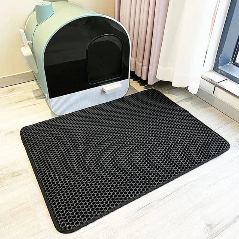 Non-slip Double Layer Cat Litter Mat