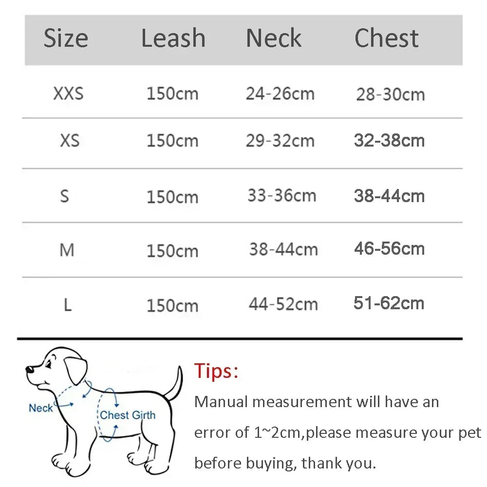 Adjustable Breathable Mesh Puppy Dog Harness