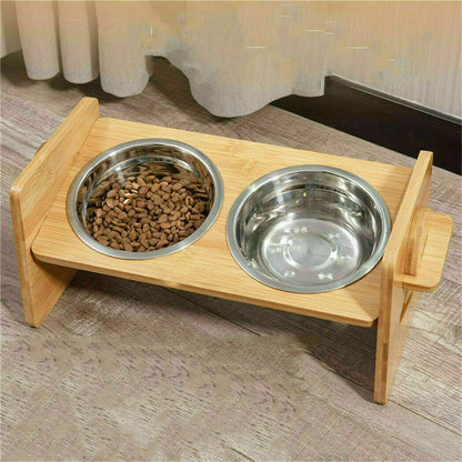 Elevated Dog Bowls with Stand