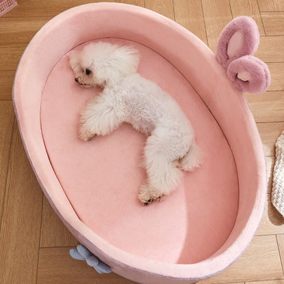 Soft Lather Washable Dog Sleeping Bed