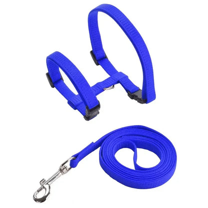 Lightweight Adjustable Cat Harness and Leash Set