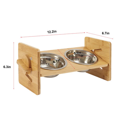 Elevated Dog Bowls with Stand