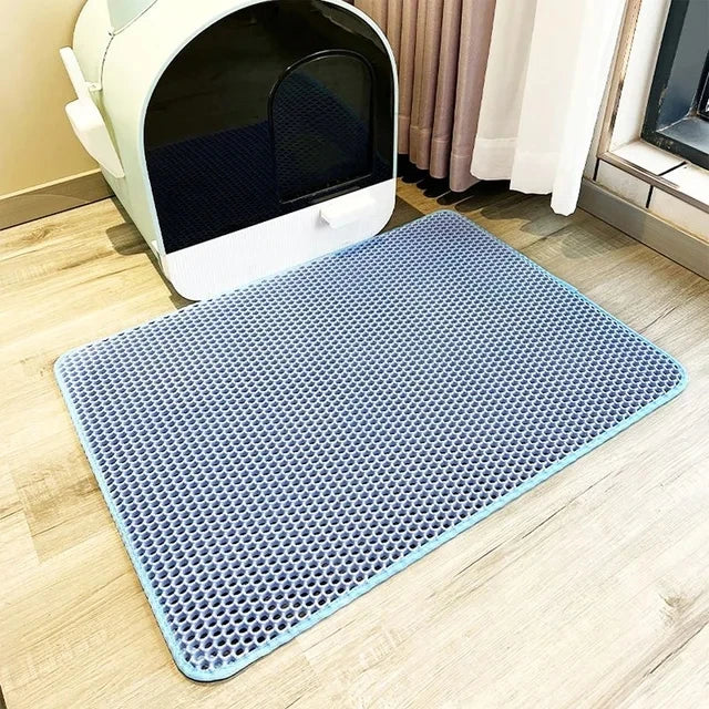 Non-slip Double Layer Cat Litter Mat