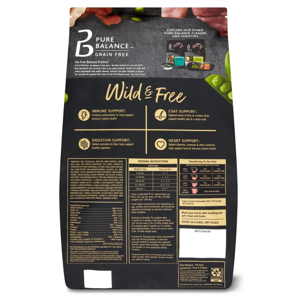 Wild & Free Beef & Wild Boar Recipe Dry Dog Food