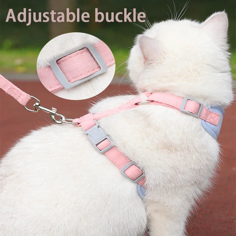 Quick Release Puppy Harness Leash Set