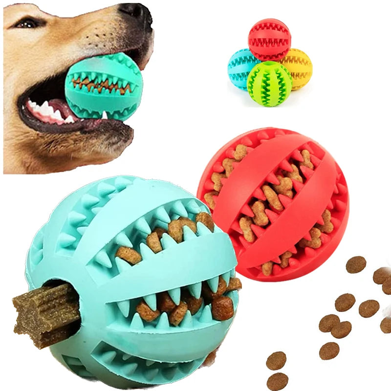 Treat Feeder Silicone Balls Toy