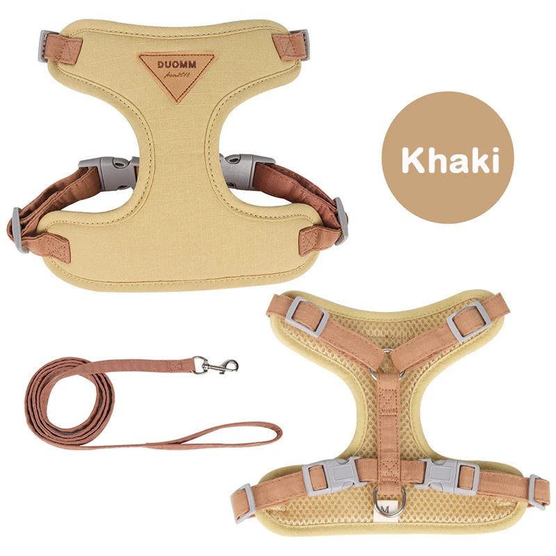 Quick Release Puppy Harness Leash Set