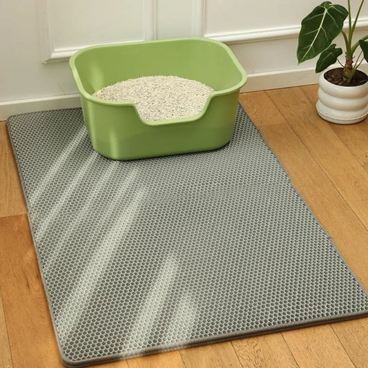 Non-slip Double Layer Cat Litter Mat